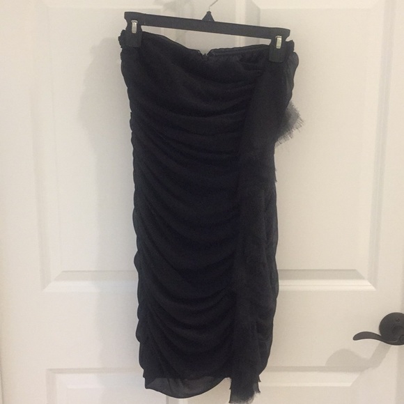 Express strapless little black dress - Picture 1 of 3